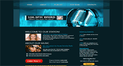 Desktop Screenshot of 1069whrdfm.com