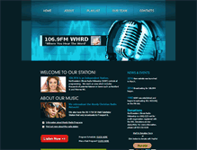 Tablet Screenshot of 1069whrdfm.com